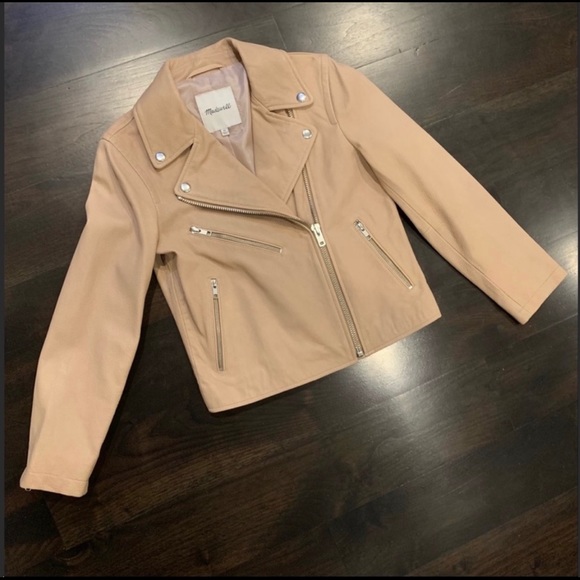 đ Madewell Leather Jacket